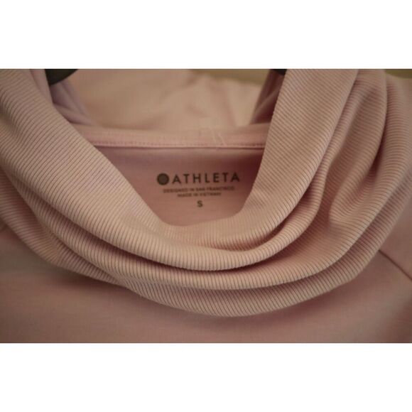 Athleta 405077 Women's Sz S Simply Lilac/Purple Essence Hooded L/S Tunic Top - Picture 3 of 7